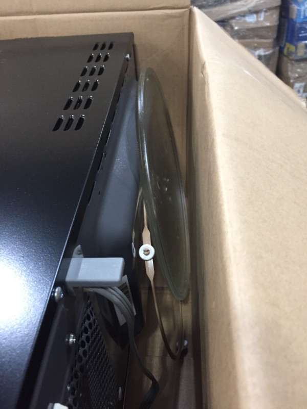 Photo 1 of Magic Chef
1.1 cu. ft. Countertop Microwave in Black with Gray Cavity