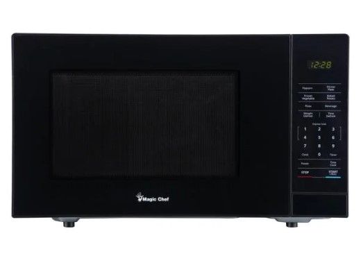 Photo 1 of Magic Chef
1.1 cu. ft. Countertop Microwave in Black with Gray Cavity