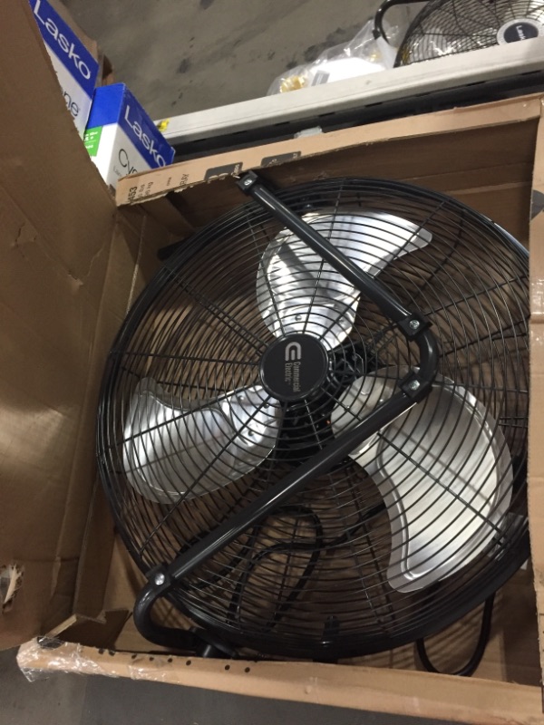 Photo 2 of Commercial Electric
20 in. 3-Speed High Velocity Floor Fan