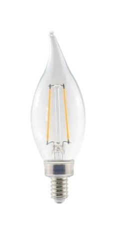 Photo 1 of 40-Watt Equivalent BA11 Non-Dimmable Clear Glass Filament Vintage Edison LED Light Bulb Daylight (8-Pack)
2 PACK