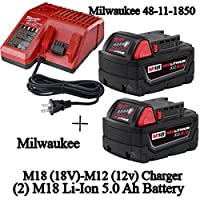 Photo 2 of MILWAUKEE BATTERY SET WITH CHARGER