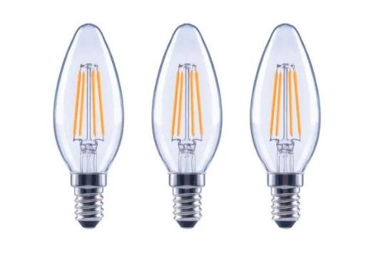 Photo 1 of EcoSmart
40-Watt Equivalent B11 Candle Dimmable ENERGY STAR Clear Glass Filament LED Vintage Edison Light Bulb Soft White(3-Pack)
4 PACK