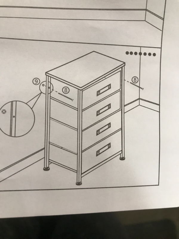 Photo 1 of STORAGE DRESSER FABRIC DRAWERS