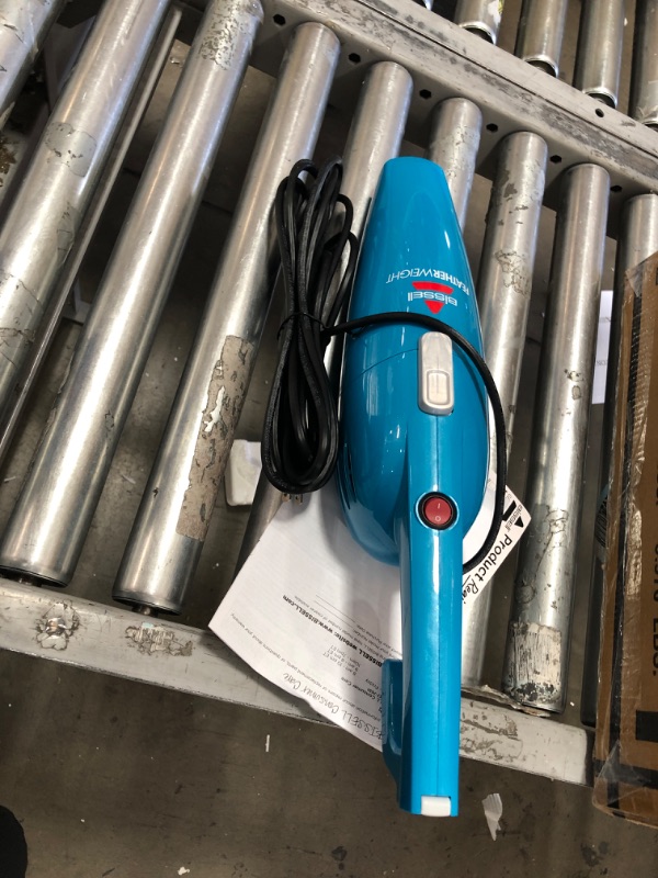 Photo 2 of Bissell FeatherWeight Bagless Stick/Hand Vacuum Blue
