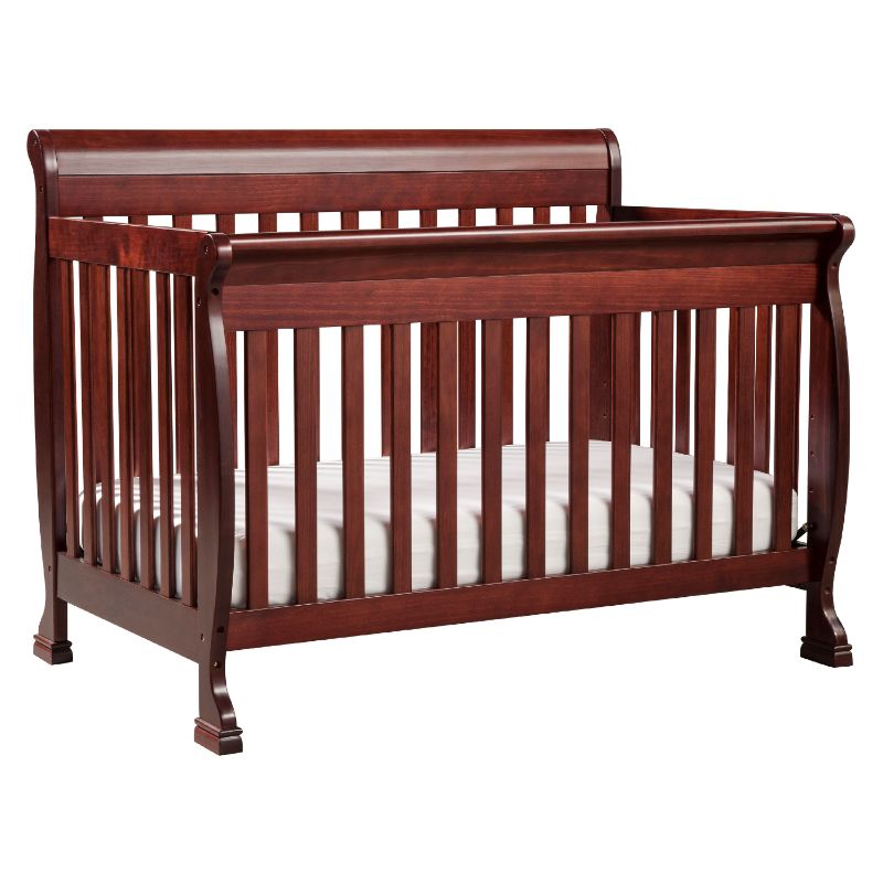 Photo 1 of DaVinci Kalani 4-in-1 Convertible Crib in Rich Cherry
