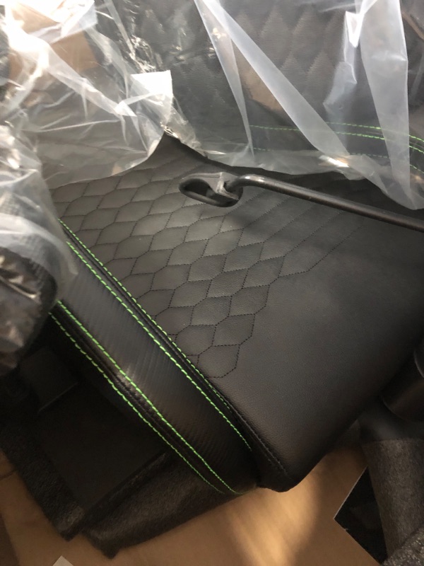 Photo 5 of Razer Iskur Gaming Chair: Ergonomic Lumbar Support System - Multi-Layered Synthetic Leather - High Density Foam Cushions - Engineered to Carry - Memory Foam Head Cushion - Black/Green
