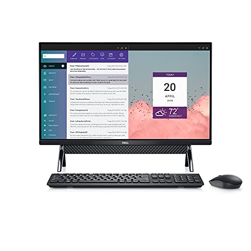 Photo 1 of Dell Inspiron 7700 27-inch All in One Desktop Computer - FHD (1920 x 1080) Display, Pop-Up Webcam, Intel Core i7-1165G7, 12GB DDR4 RAM, 1TB HDD, Intel Iris Xe Graphics, Windows 11 Pro - Black
