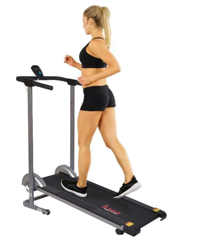 Photo 1 of Sunny Health & Fitness SF-T1407M Manual Walking Treadmill
