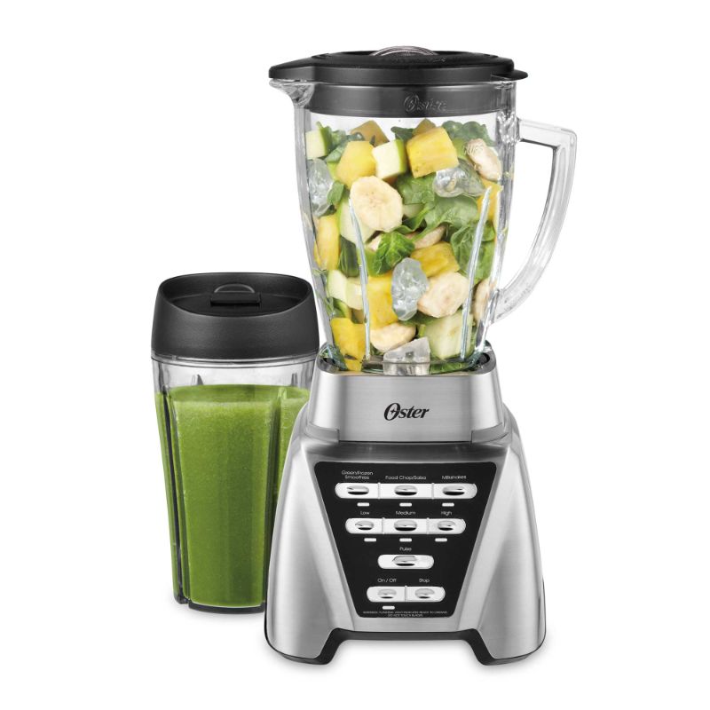 Photo 1 of Oster Pro 1200 Watt Kitchen Plus Blender with 24 oz Smoothie Cup
