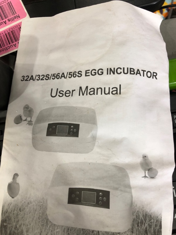 Photo 2 of Egg Incubator, Caroma 41 Eggs Incubator with Fully Automatic Eggs Turning, LED Display Humidity & Temperature Control, Digital Poultry Hatcher incubator for hatching eggs of Chickens Ducks Goose Birds
