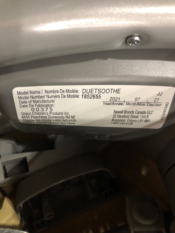 Photo 1 of Graco DuetSoothe Swing and Rocker
