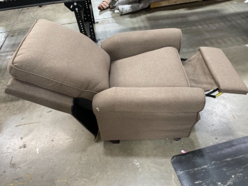 Photo 2 of Arm Push Recliner Brown 