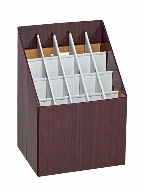 Photo 1 of Roll File, 20 Compartment, Walnut