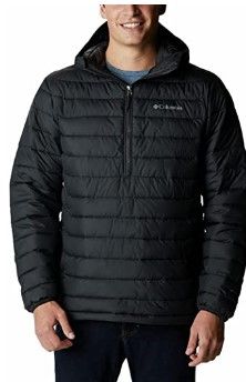 Photo 1 of Columbia Men's Powder Lite Anorak (MEDIUM/BLACK)