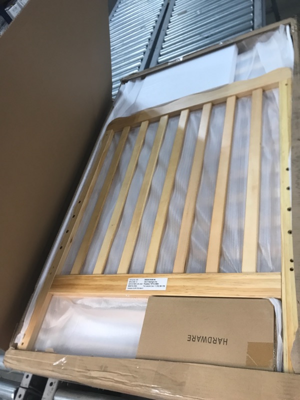 Photo 1 of Dream On Me Classic 3 in 1 Convertible Stationary Side Crib with Dream On Me Spring Crib and Toddler Bed Mattress
**MISSING COMPONENTS**