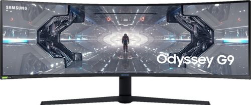 Photo 1 of Samsung -49" Odyssey G9 Gaming Monitor - LC49G95TSSNXZA
STUCK RED PIXELS