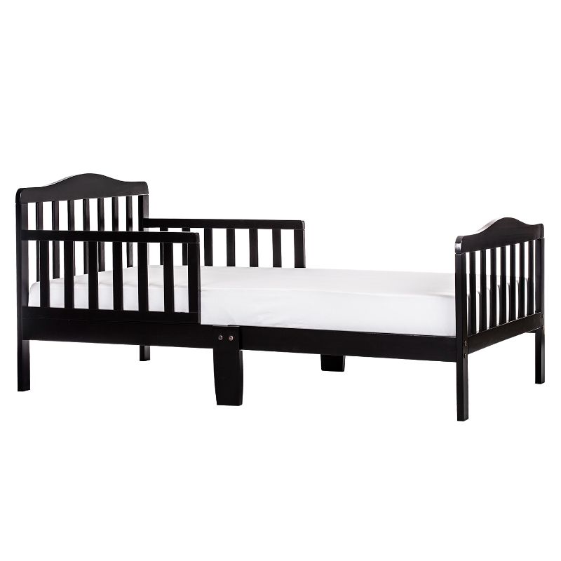 Photo 1 of Dream On Me Classic Design Toddler Bed, Black.