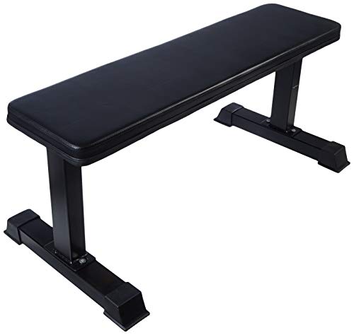 Photo 1 of Amazon Basics Flat Weight Workout Exercise Bench, Black
BOX CUTTER DAMAGE
