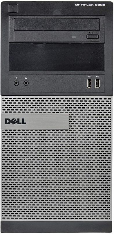 Photo 1 of Dell 3020-T, Core i5-4570 3.2GHz, 8GB RAM, 500GB Hard Drive, DVDRW, Windows 10 Pro 64bit (Renewed)
