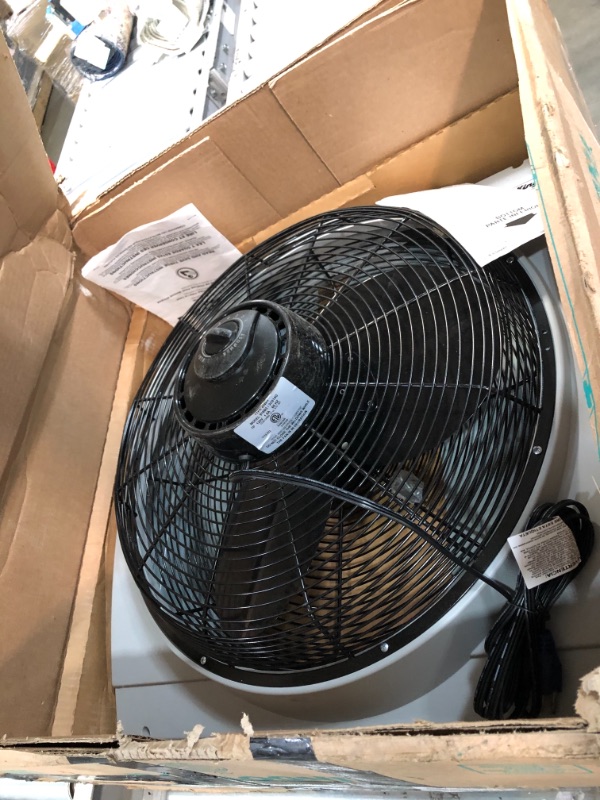 Photo 4 of Air King 9166F 20" Whole House Window Fan
