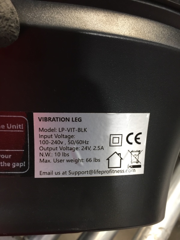 Photo 1 of *USED*
*SEE last picture for damage*
LifePro Vitalize Foot Massager Machine - 2 in 1 Vibration Plate with Rotating Acupressure Heads for Plantar Fasciitis, Muscle Pain Relief, Stimulate Feet & Leg Circulation - Perfect for Home & Office
