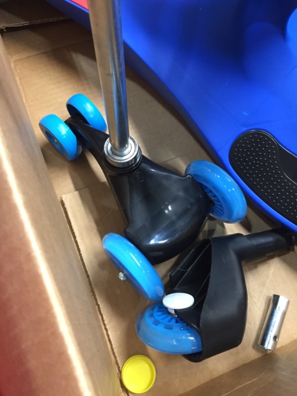 Photo 3 of *USED*
*MISSING hardware*
The Original PlasmaCar by PlaSmart – Blue – Ride On Toy, Ages 3 yrs and Up, No batteries, gears, or pedals, Twist, Turn, Wiggle for endless fun
