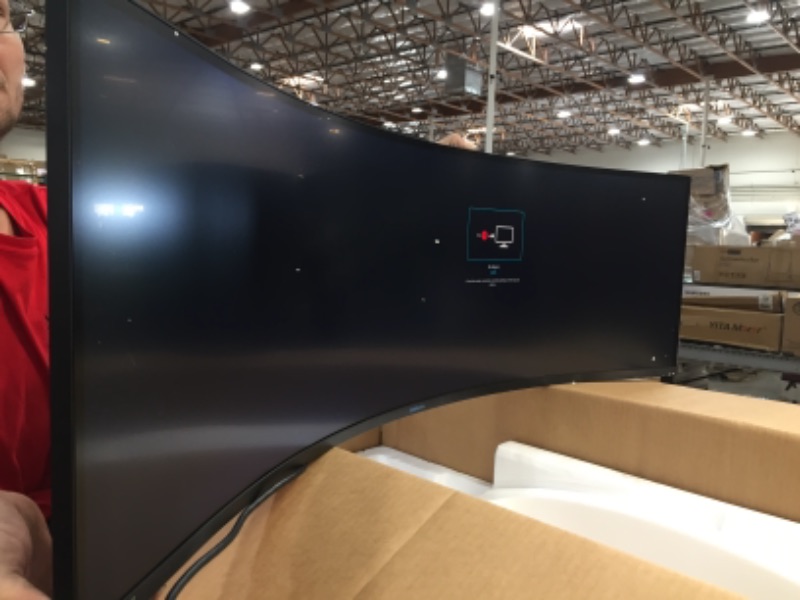 Photo 1 of Samsung -49" Odyssey G9 Gaming Monitor - LC49G95TSSNXZA
***PREVIOUSLY OPENED TO TEST MONITOR***