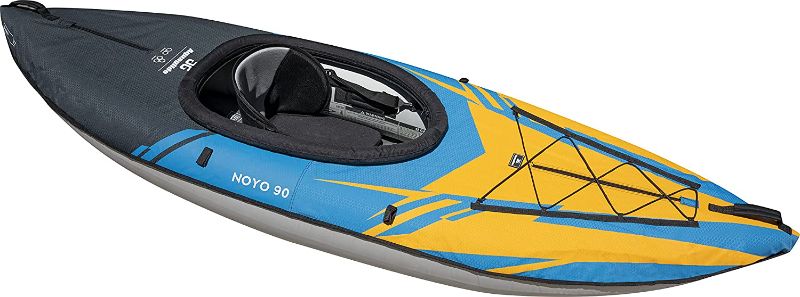 Photo 1 of AQUAGLIDE Noyo 90 Inflatable Kayak - 1 Person Touring Kayak with Cover
