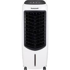 Photo 1 of 194 CFM 3-Speed Portable Evaporative Cooler for 120 sq. ft. with Remote Control in White
