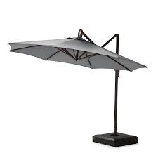 Photo 1 of ***STOCK PHOTO FOR REFERENCE ONLY***
10-ft Charcoal Grey Tilt Cantilever Patio Umbrella