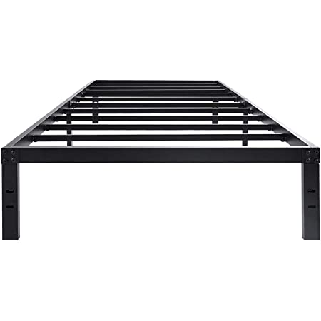 Photo 1 of 45MinST 14 Inch Platform Bed Frame/Easy Assembly Mattress Foundation / 3000lbs Heavy Duty Steel Slat/Noise Free/No Box Spring Needed, KING
