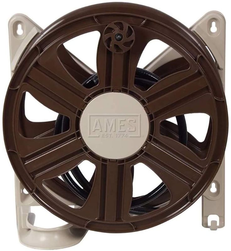 Photo 1 of AMES 2388340 ReelEasy Side Mount Reel, 100-Foot Hose Capacity
