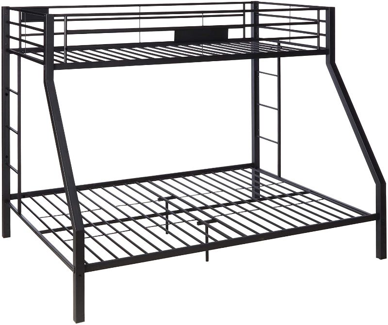 Photo 1 of ACME Limbra Twin /Queen Bunk Bed - 38000 - Sandy Black
MISSING COMPONENT