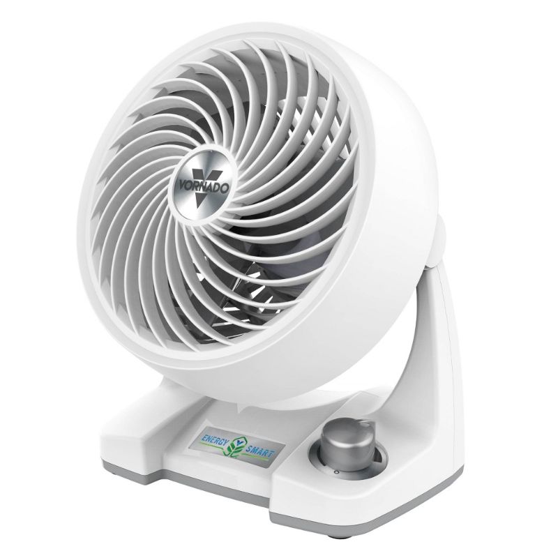 Photo 1 of Vornado - 133DC Energy Smart Air Circulator Fan - Ice White
