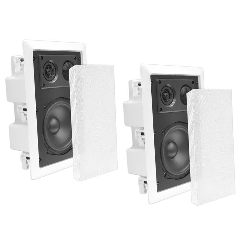 Photo 1 of PYLE-HOME PDIW57 - in-Wall / in-Ceiling Dual 5.25'' Enclosed Speaker System, 2-Way, Flush Mount, White
UNABLE TO TEST