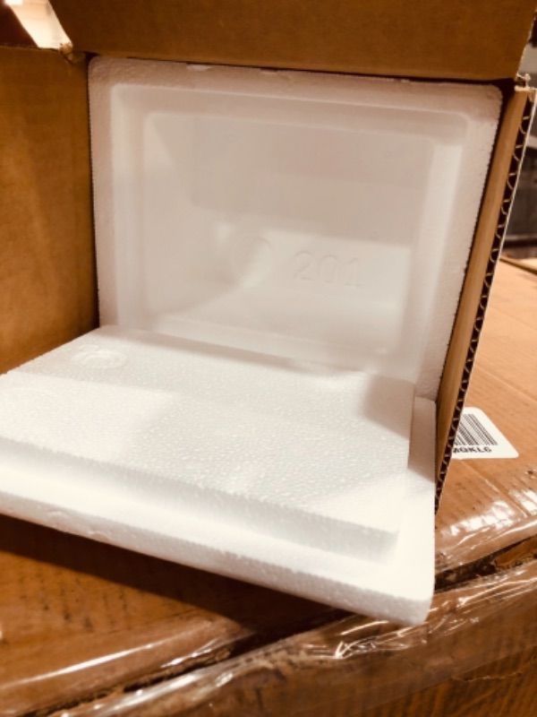 Photo 3 of Polar Tech 205C Thermo Chill Insulated Carton with Foam Shipper, Small, 6" Length x 5" Width x 6-1/2" Depth (Case of 24)