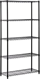 Photo 1 of Honey-Can-Do SHF-01442 Storage Shelving, 5-Tier, Black