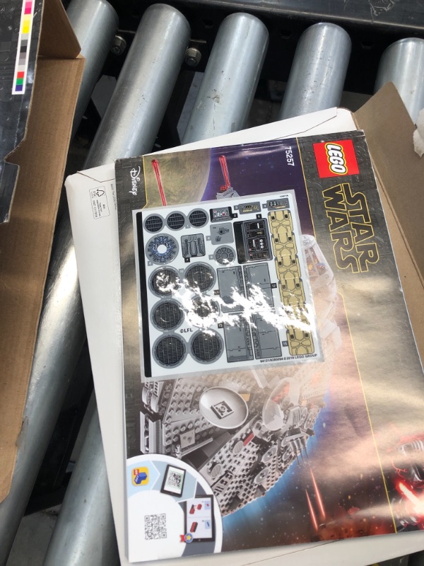 Photo 3 of LEGO Star Wars: The Rise of Skywalker Millennium Falcon 75257 Starship Model Building Kit and Minifigures (1,351 Pieces)
