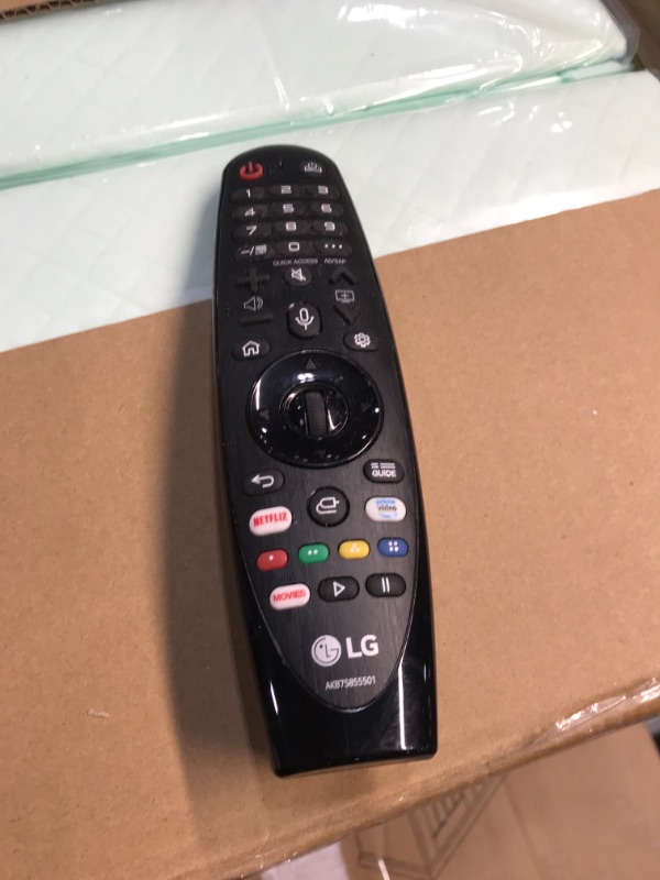 Photo 2 of New IR AKB75855501 MR20GA Replaced Remote Control for 2020 LG Smart TV OLED, Nano Cell and 4K UHD Models with Netflix and Prime Video Hot Keys [NO Voice Magic Pointer Function] NO Batteries
