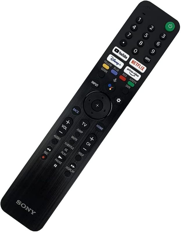 Photo 1 of Voice Remote Control FCC ID: MG3-TX520U RMF-TX520U Compatible with Sony TV Models KD55X79J KD55X80CJ KD55X80J KD65X79J KD65X80CJ KD65X80J KD75X79J KD85X85J XR55A80J XR65A80CJ XR77A80CJ and XR77A80J-batteries are not included 
