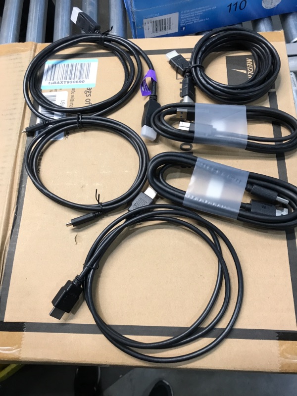 Photo 1 of SOLD AS IS !! bundle of assorted display cables and power cords -NO RETURNS 