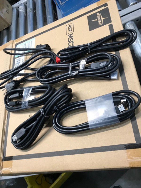 Photo 2 of SOLD AS IS !! bundle of assorted display cables and power cords -NO RETURNS 