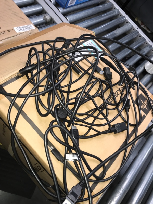 Photo 1 of SOLD AS IS !! bundle of assorted display cables and power cords -NO RETURNS 