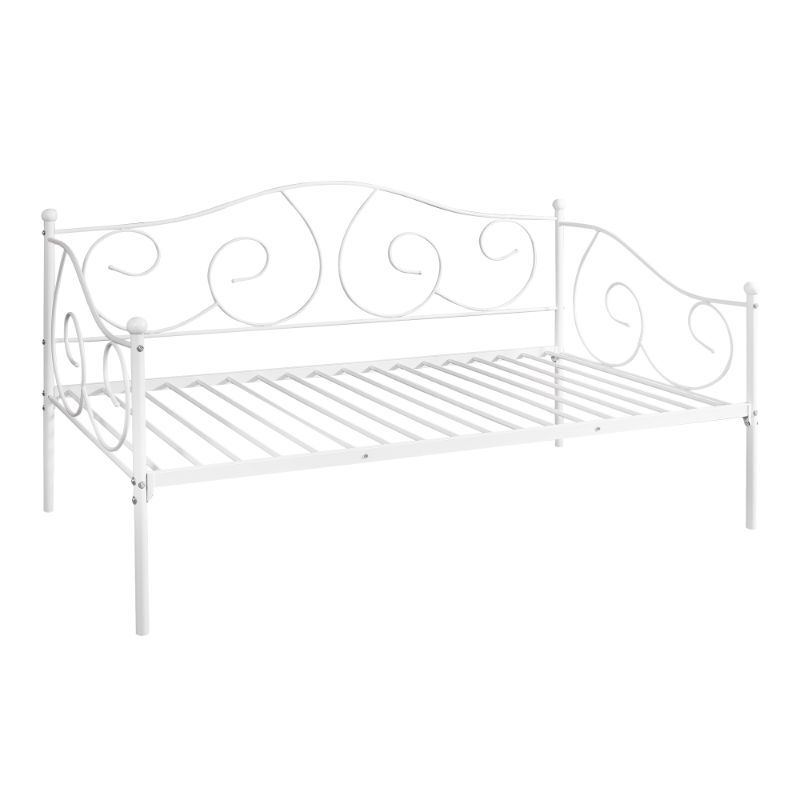Photo 1 of **PARTS ONLY Furinno Angeland Carca Metal Daybed, Twin Size, White
