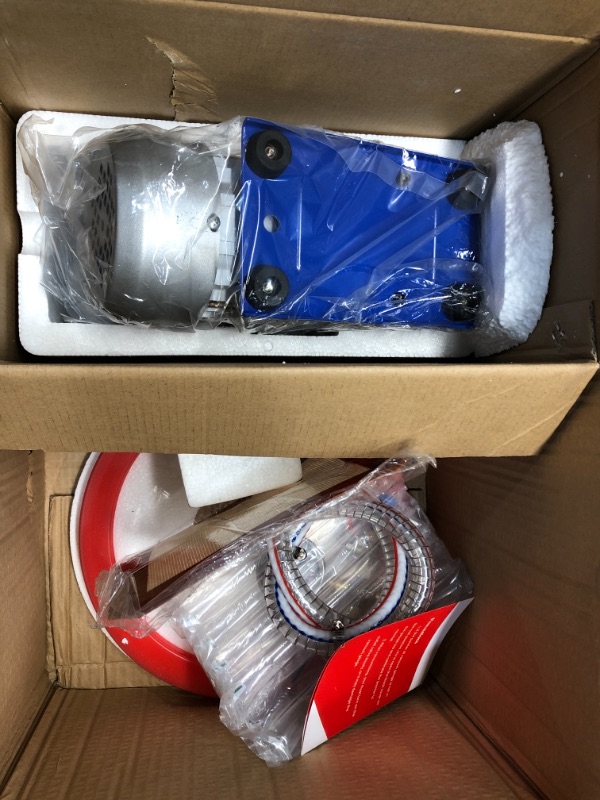 Photo 2 of Bestauto 3 Gallon Vacuum Chamber 4 CFM Vacuum Pump Single Stage Pump 3-Gallon Silicone Expoxy Degassing Kit
