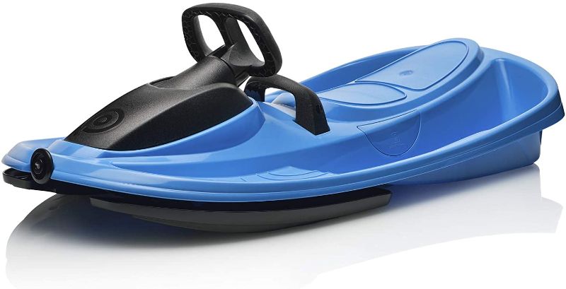 Photo 1 of Gizmo Riders Stratos Snow Bobsled for Kids- 2 Person Steerable Snow Sled for Ages 3 and Up
