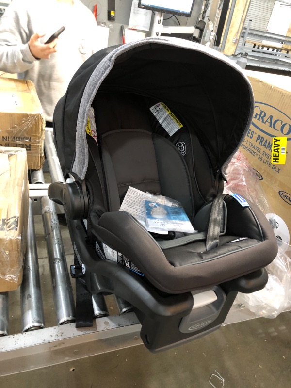 Photo 2 of Graco Modes Pramette Travel System with SnugRide Infant Car Seat - Ellington ?23.5 x 34.5 x 44.75 inches
