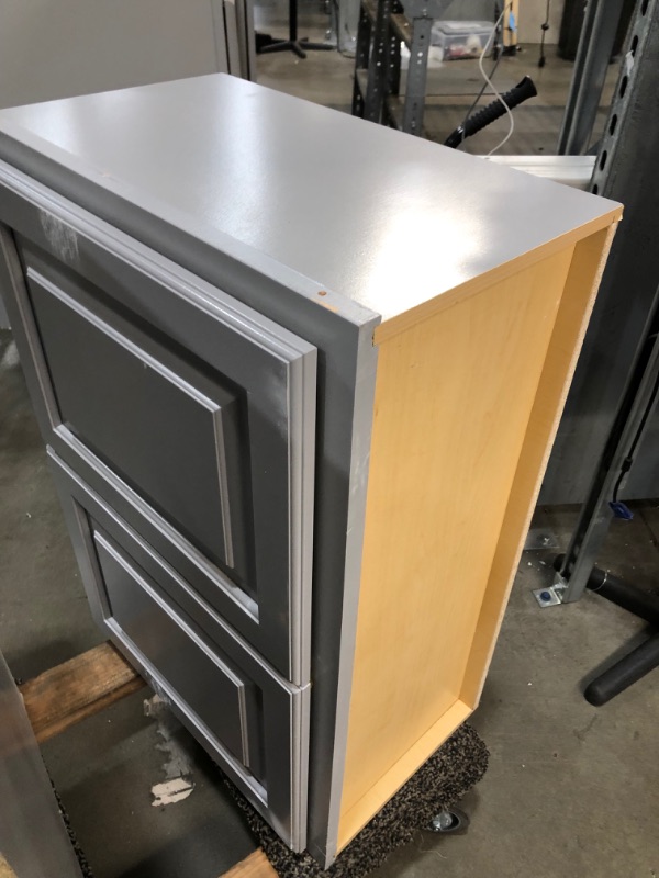 Photo 3 of 20.5 x 12x 29.5 GREY CABINET 