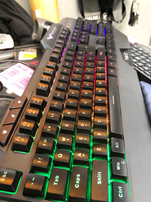 Photo 2 of HAVIT HV-KB558CM Gaming Keyboard and Mouse Combo (Rainbow Backlit)
