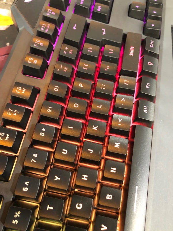 Photo 3 of HAVIT HV-KB558CM Gaming Keyboard and Mouse Combo (Rainbow Backlit)
